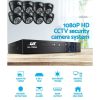 UL-tech CCTV Camera Home Security System 8CH DVR 1080P IP 8 Dome - Image 3